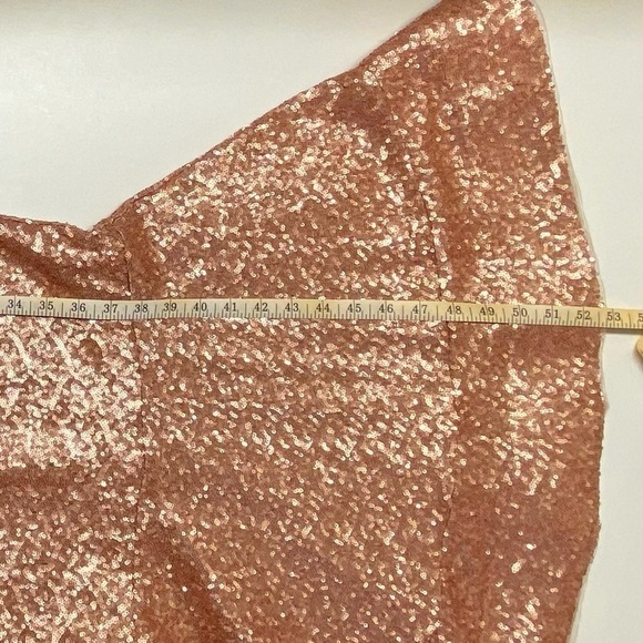 NWT Gianni Bini Juliet Dress Rose Sequin Feminine Fairytale Size 4 - Picture 6 of 17